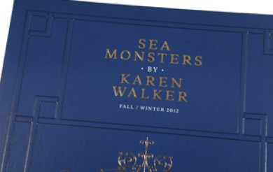 Karen Walker Sea Monsters New York Invite <br />

