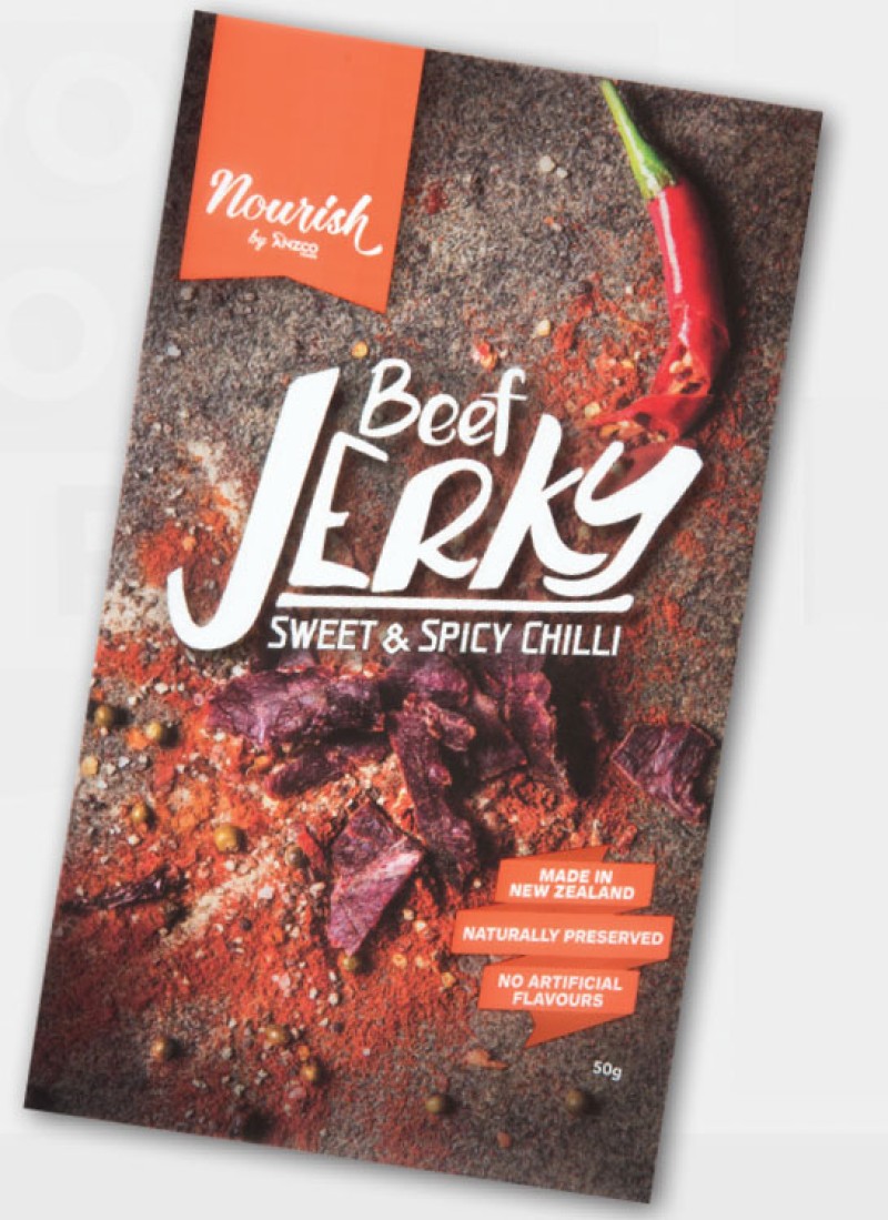 Nourish Sweet Chilli Jerky 50gm
