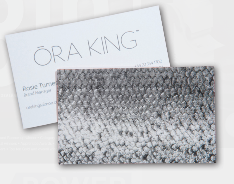 Ora King Business Cards